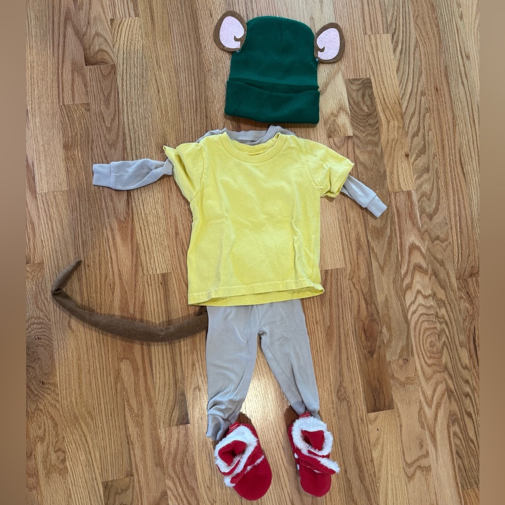 Gus Gus from Cinderella mouse costume for baby 6-12 months